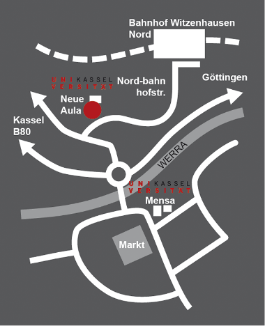 Karte von Witzenhausen
